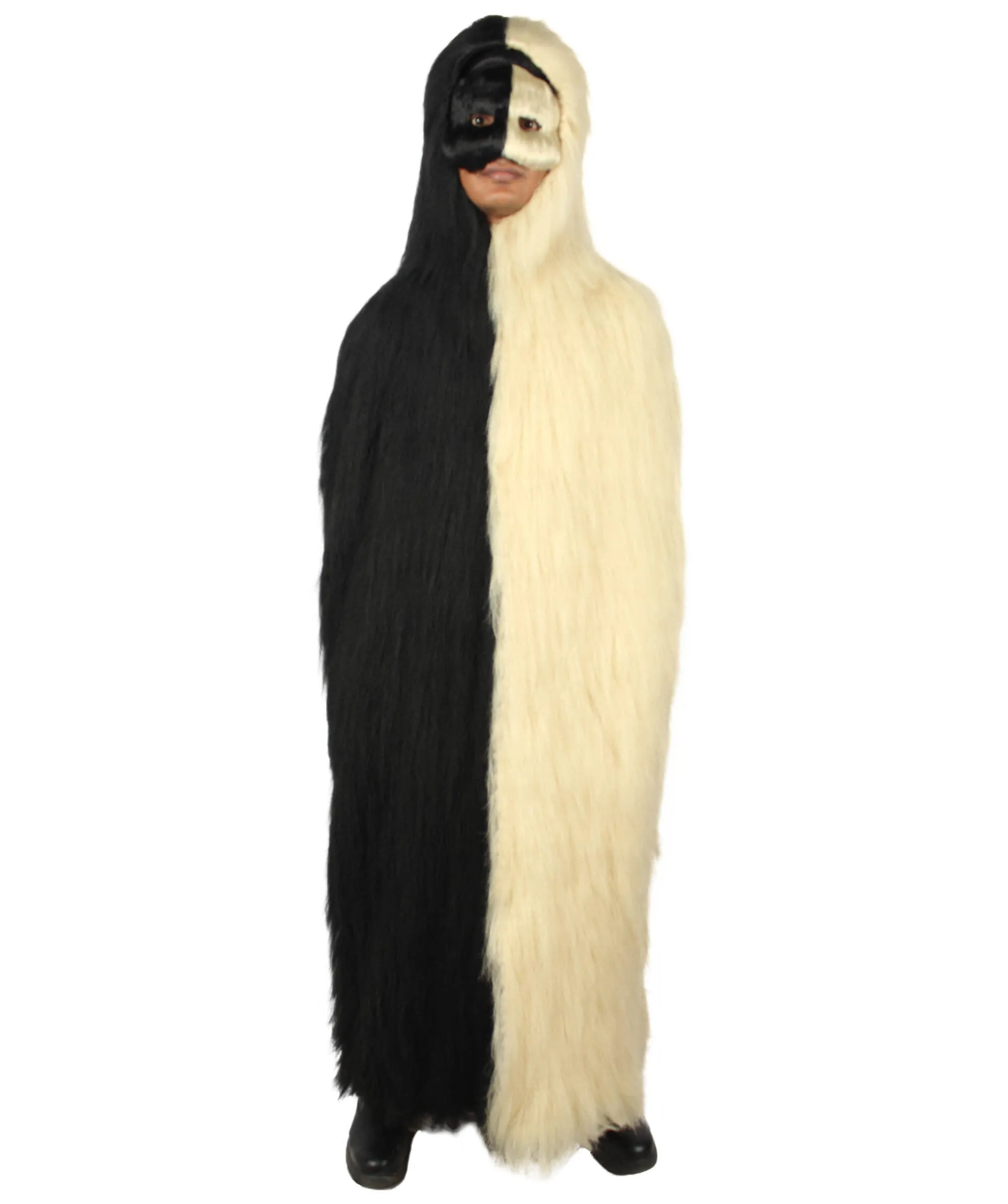 HPO Adult Men's Medieval Fantasy TV Series King North Fur Faux Costume (Bundle).