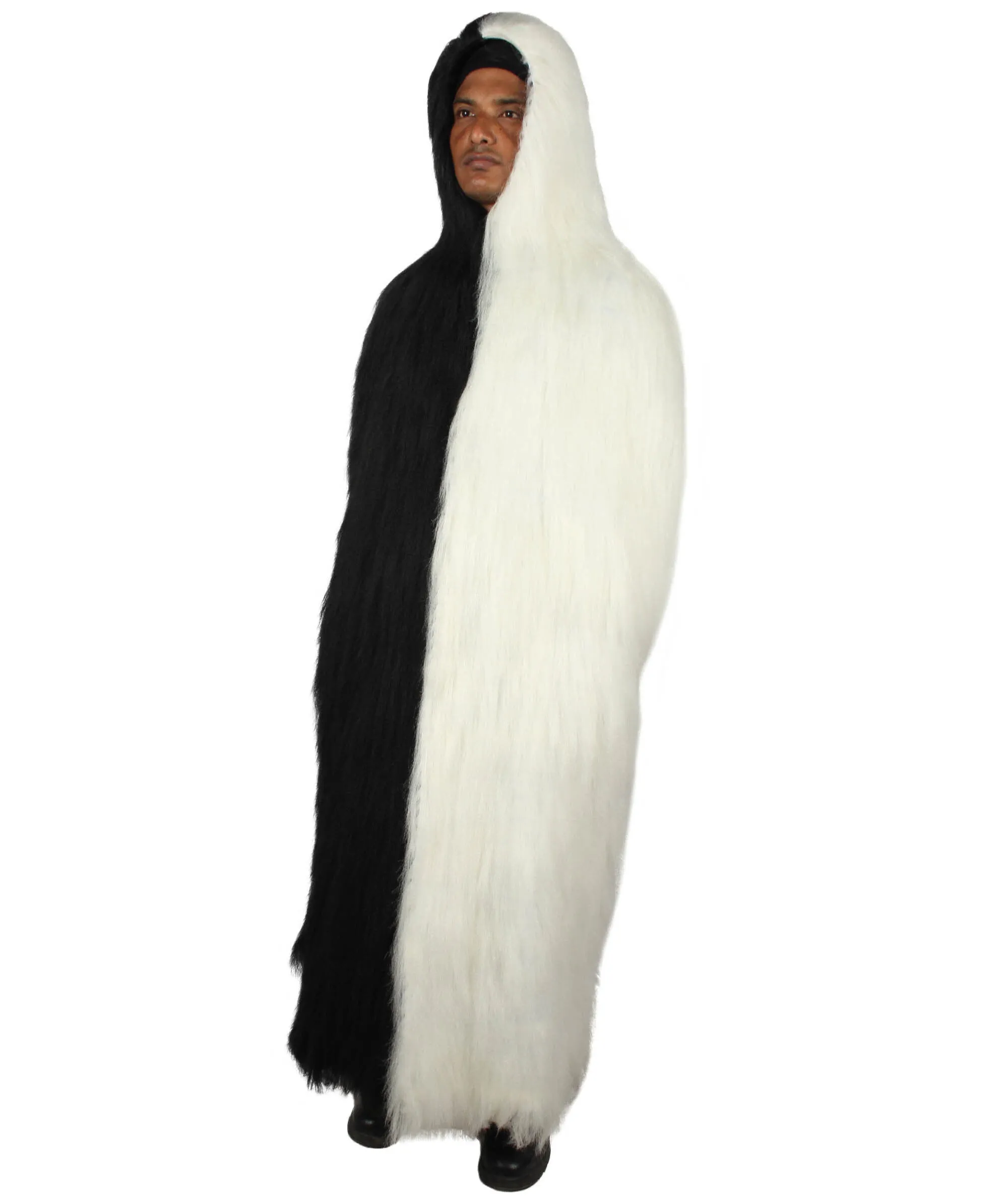 HPO Adult Men's Medieval Fantasy TV Series King North Fur Faux Costume (Bundle).