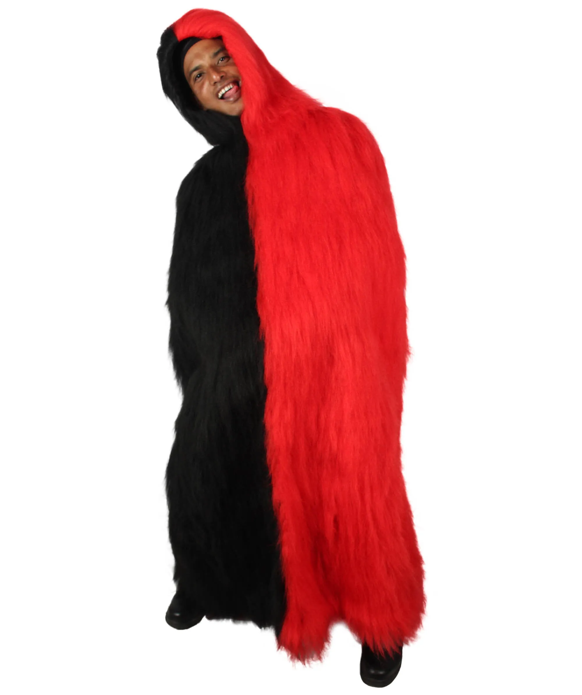 HPO Adult Men's Medieval Fantasy TV Series King North Fur Faux Costume (Bundle).