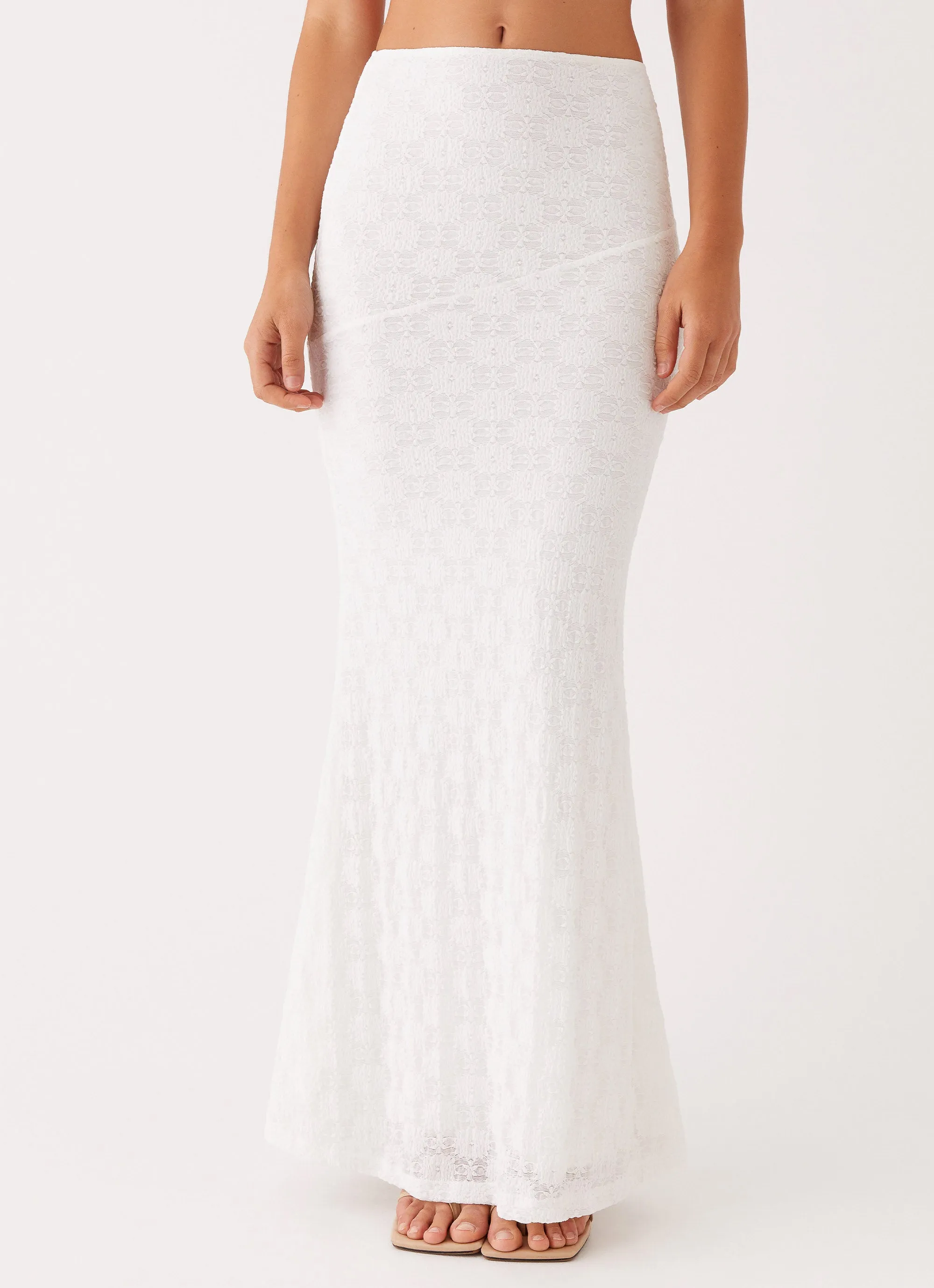 Issey Maxi Skirt - White