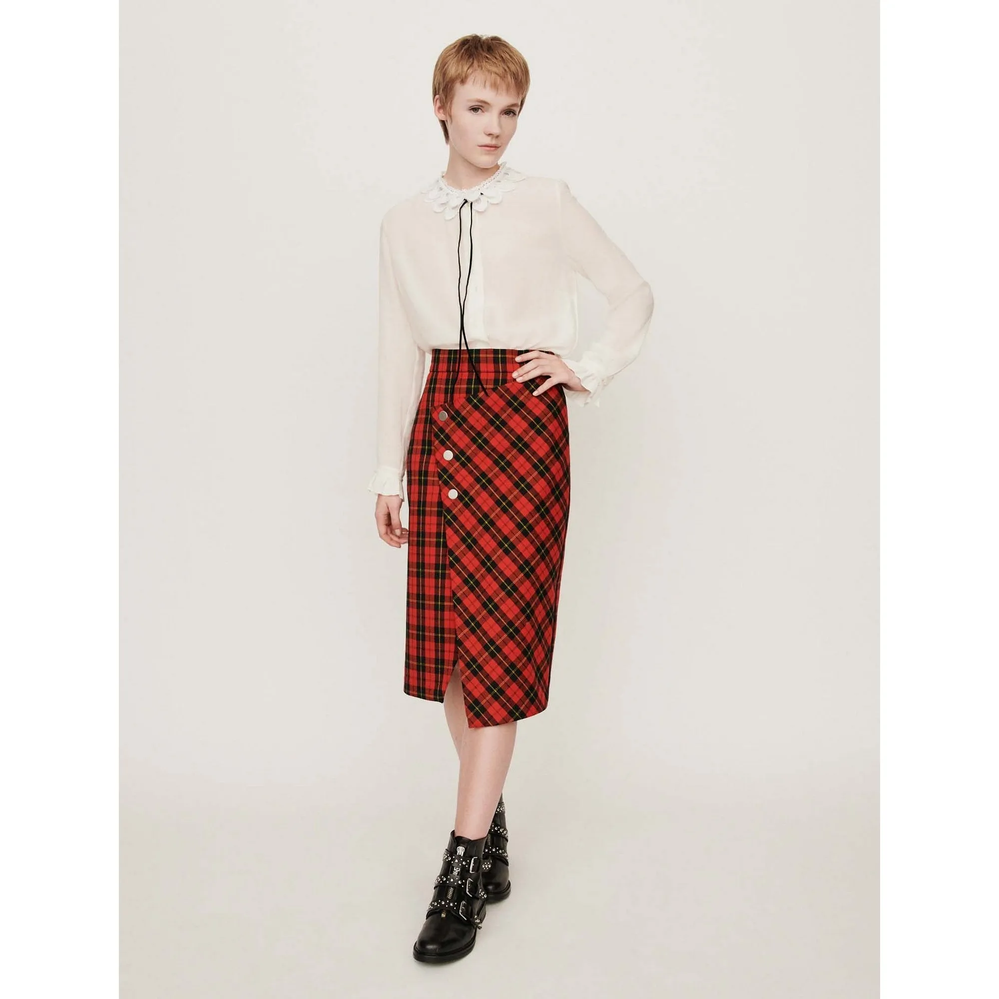 Janty Skirt - Red