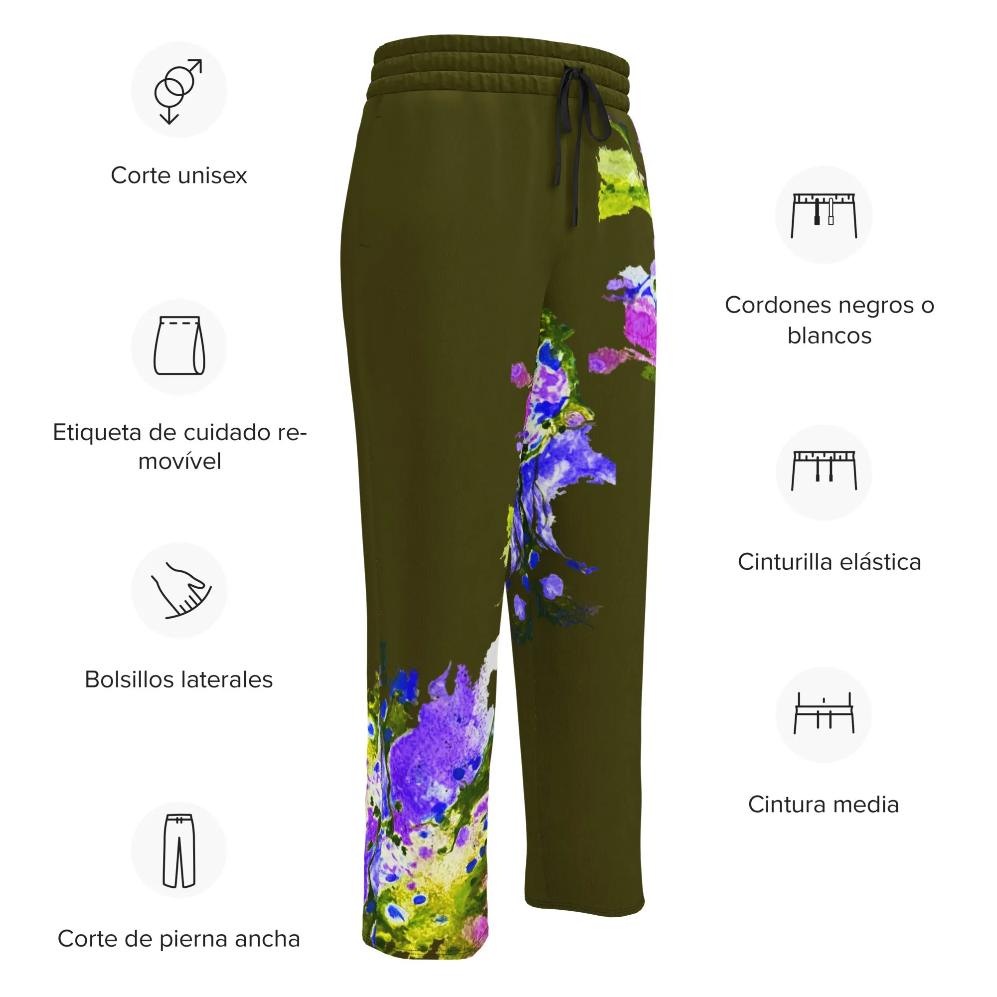 JUGUETONA: Wide-leg joggers