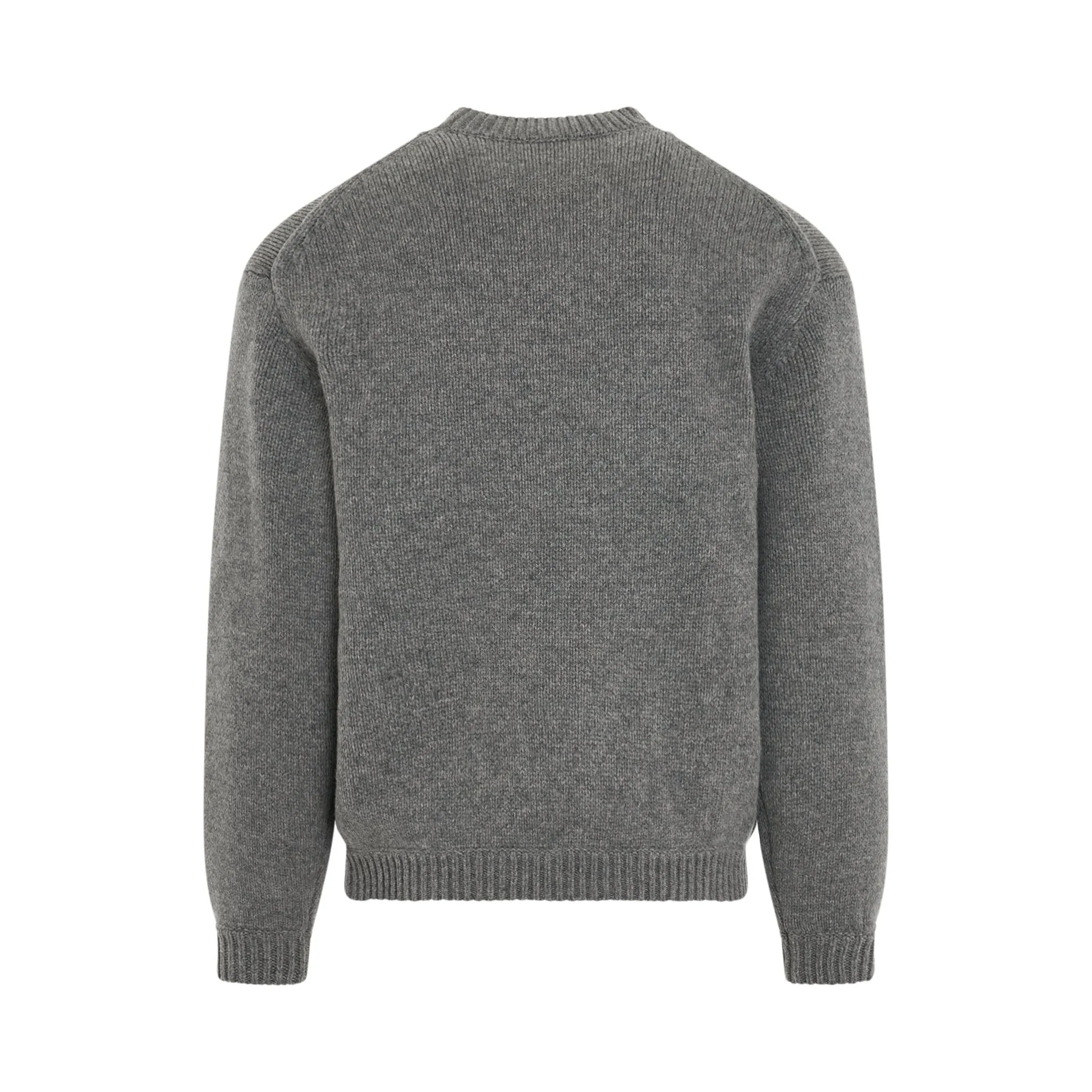 Kenzo Elephant Knit Sweater in Misty Grey