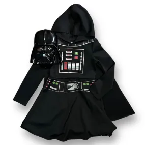 Kids Star Wars Darth Vader Costume Cape and Mask, Size L 8-10