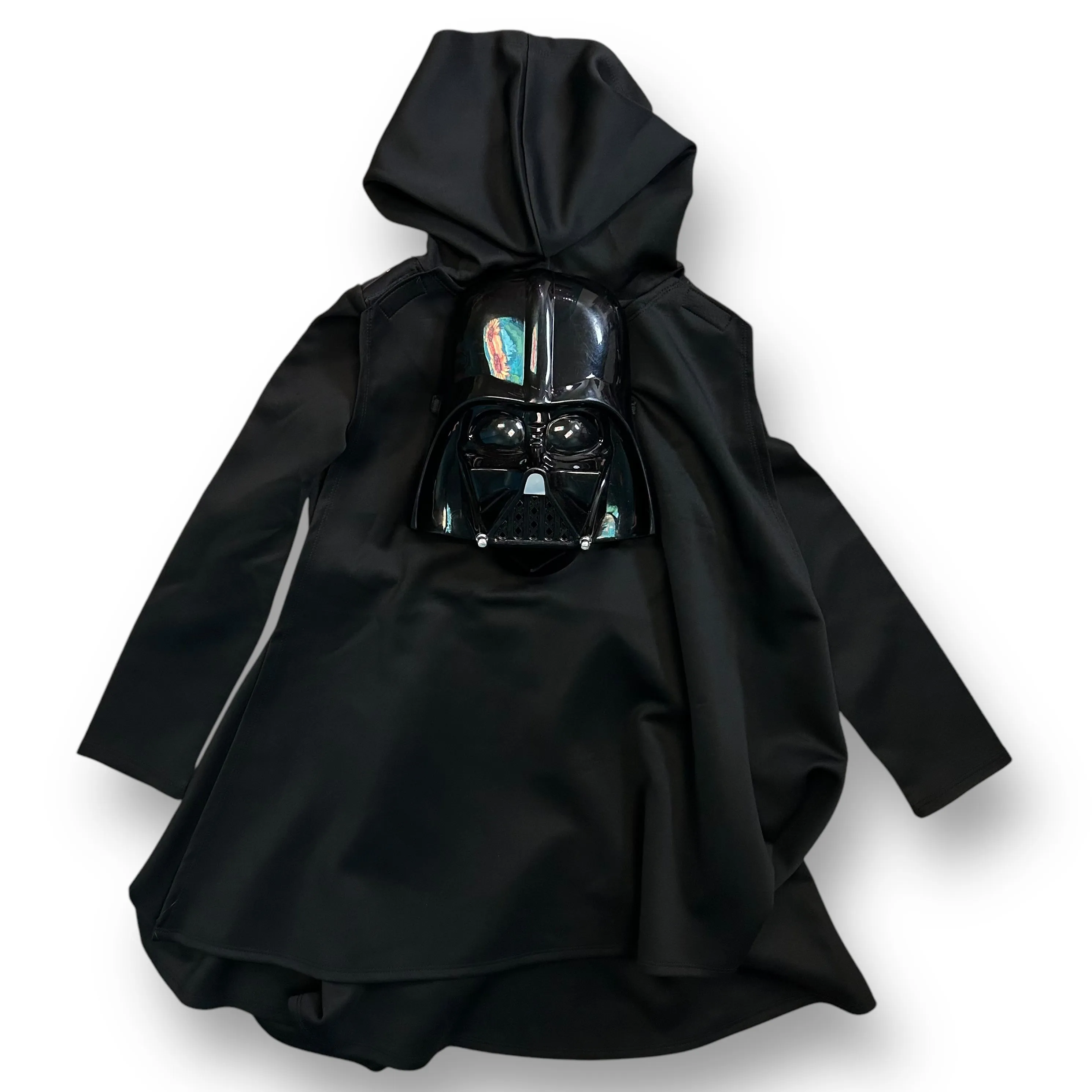 Kids Star Wars Darth Vader Costume Cape and Mask, Size L 8-10