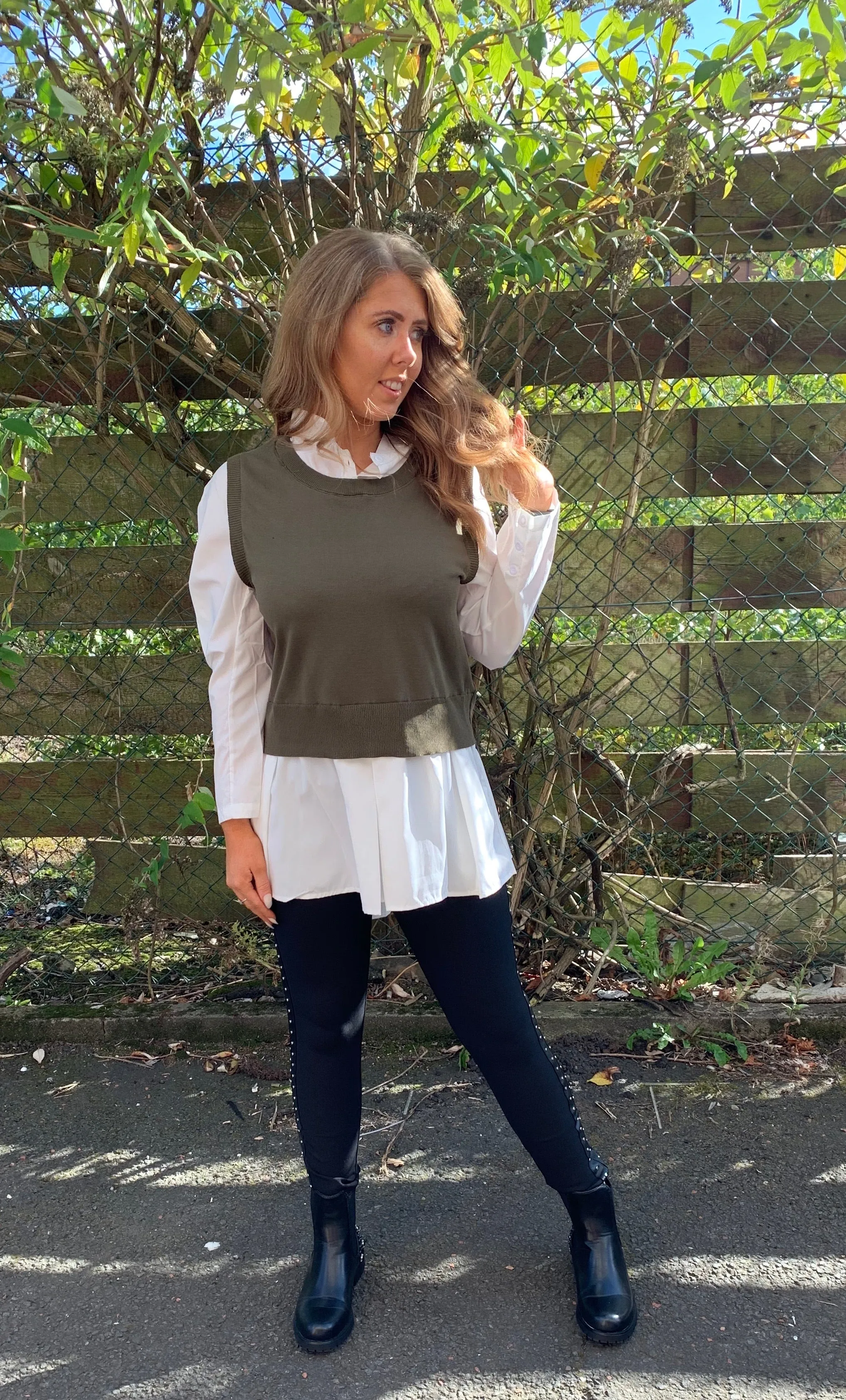 Kimmi Fine knit tunic blouse . 4 colours , one size