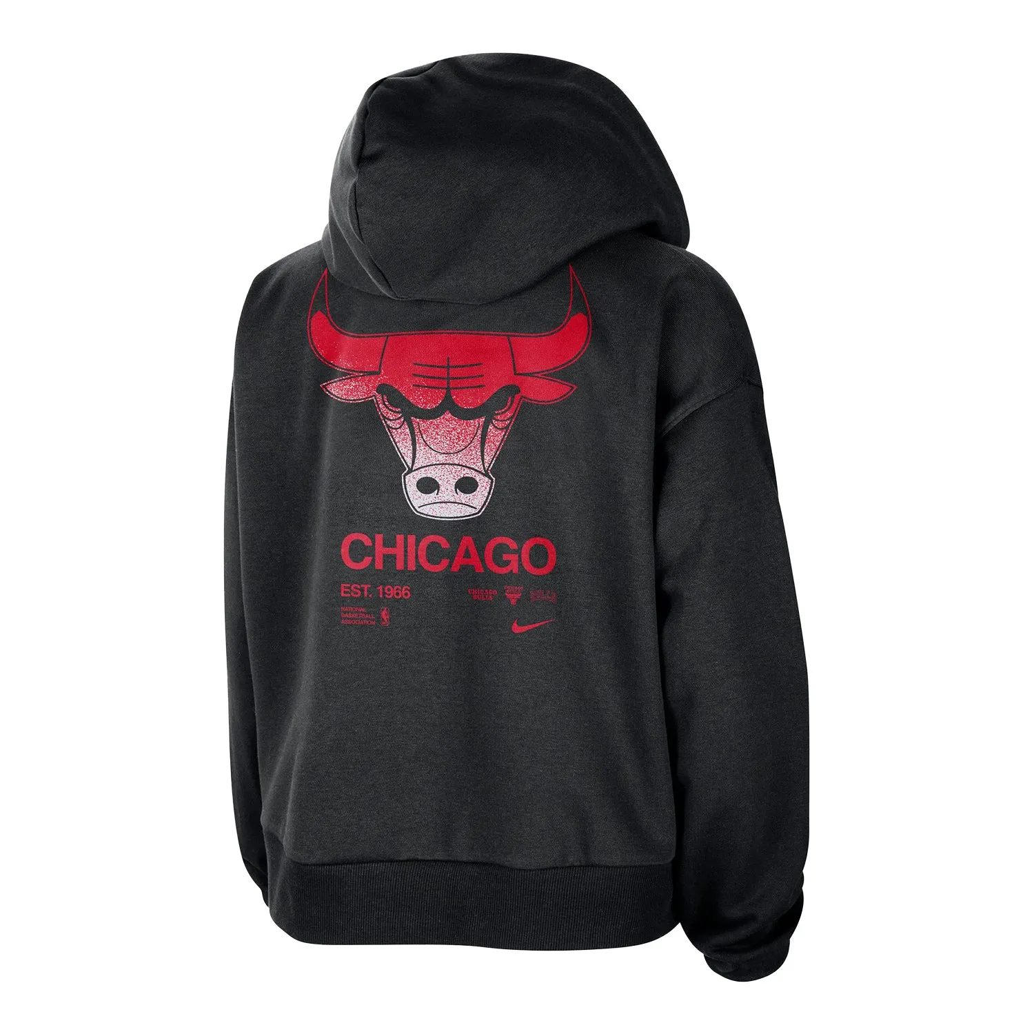 Ladies Chicago Bulls Nike Standard Issue Pullover Hooded Sweatshirt