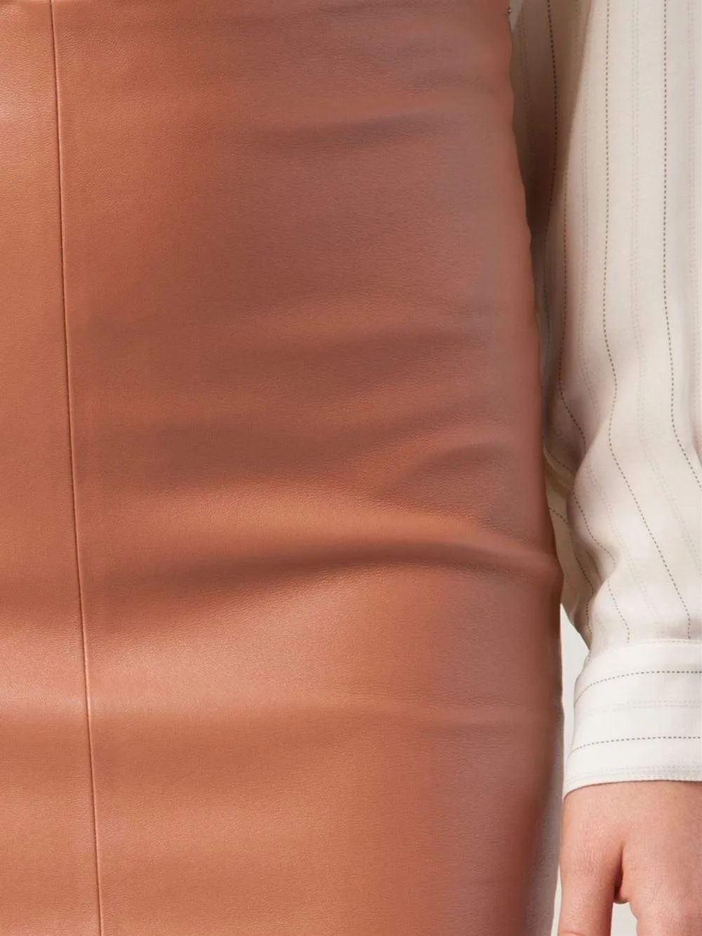 Leather Pencil Skirt