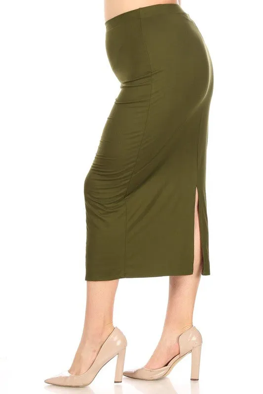 Long Pencil Skirt