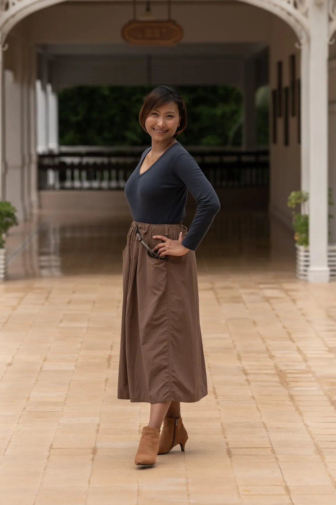 Macabi Skirt - Mocha