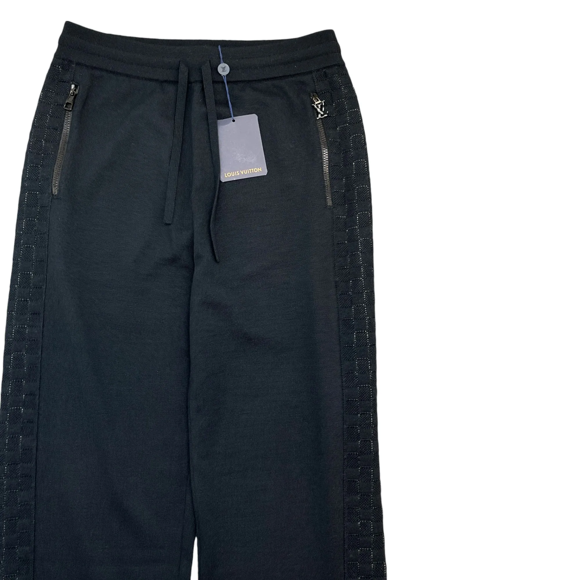 Men's Damier Joggers Black Size M