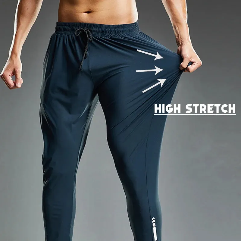 Men's Summer Elastic Running Sport Pants