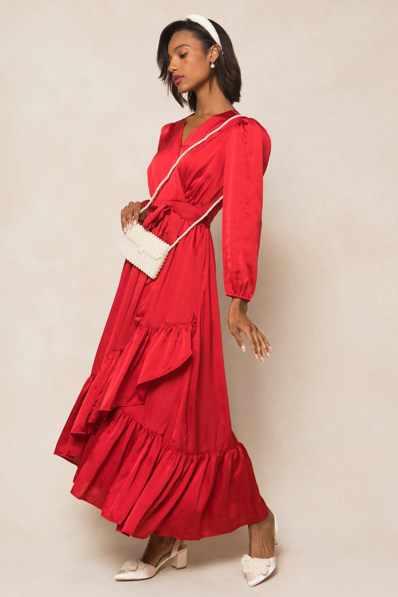 Mi Amor Dress in Red - FINAL SALE