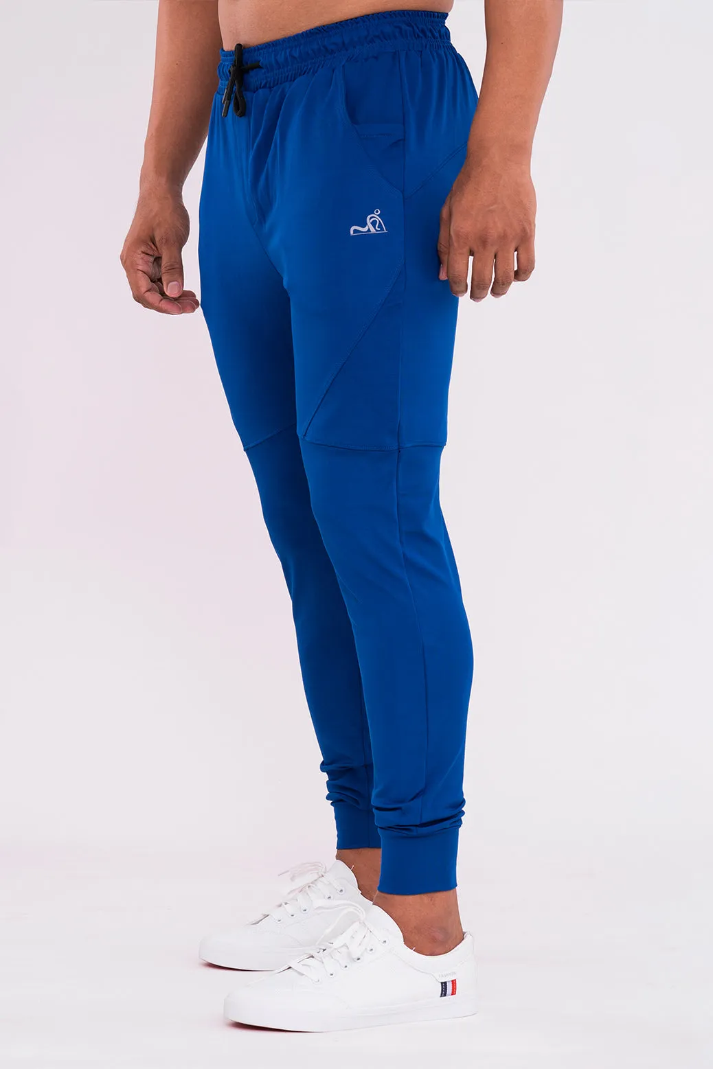 MINIMAL BUZZ Unstoppable Slim Fit Joggers- Airforce Blue