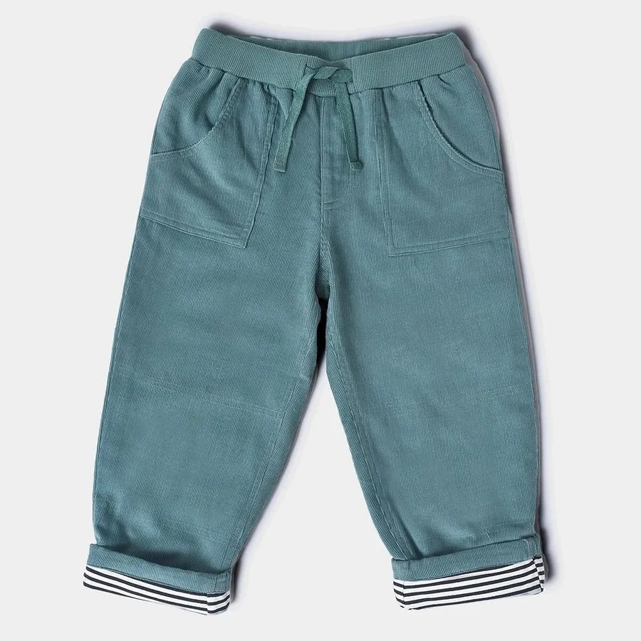 Misty Granite Corduroy Jogger for Kids