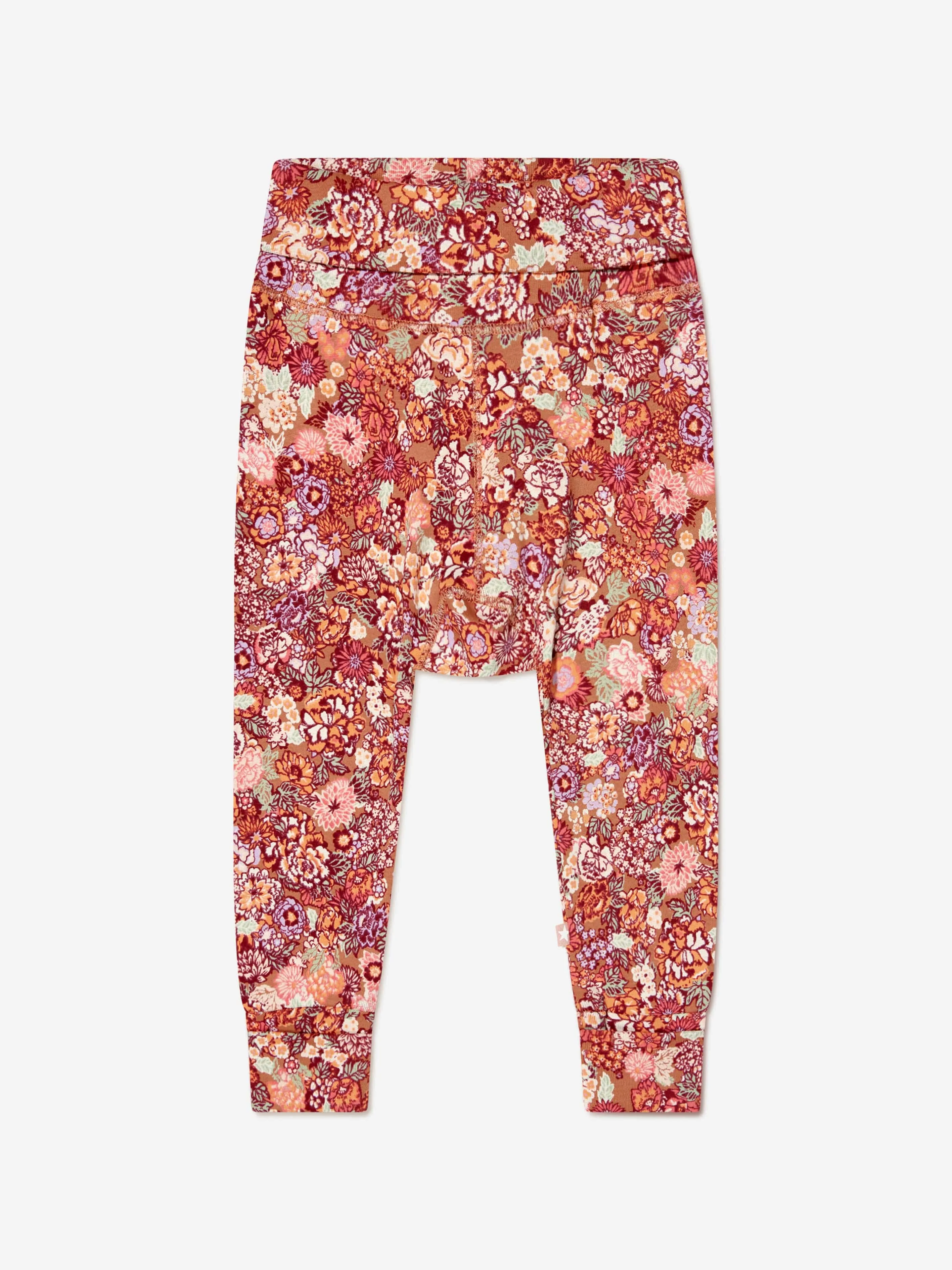 Molo Baby Girls Organic Cotton Floral Joggers