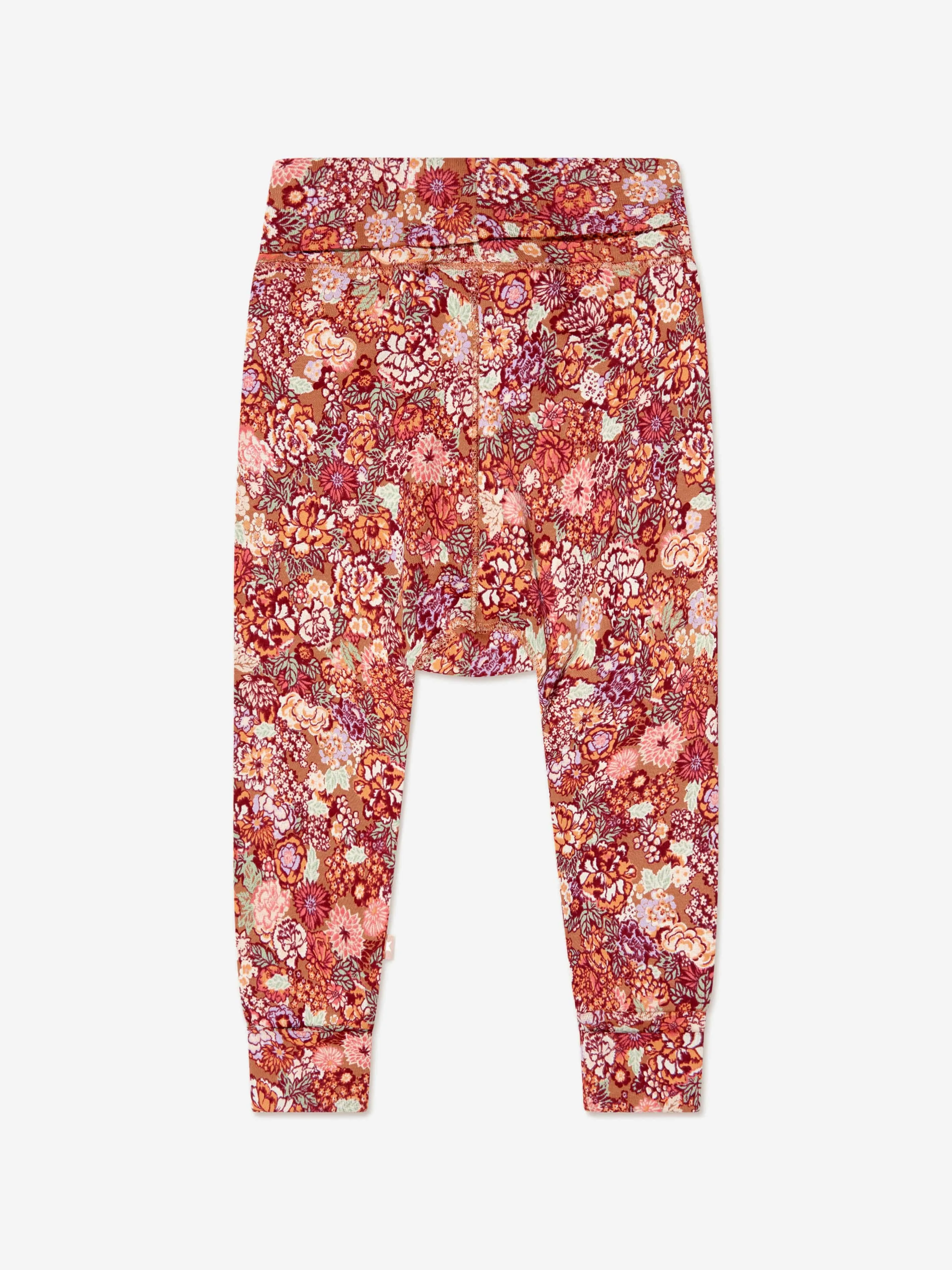 Molo Baby Girls Organic Cotton Floral Joggers