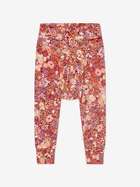 Molo Baby Girls Organic Cotton Floral Joggers