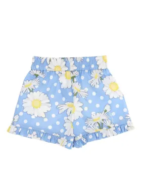 MONNALISA Poplin Shorts with print