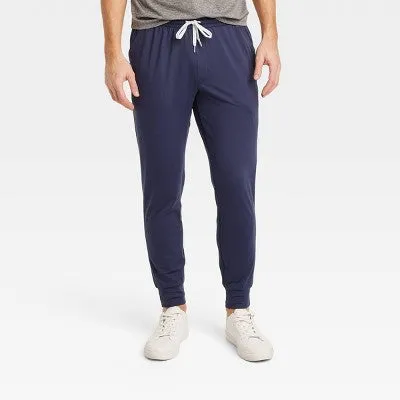 New - Men's Soft Stretch Joggers - All In Motion Starless Night Blue XXL