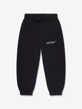 Off-White Kids Big Bookish Joggers in Black