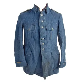 Original French WWI Horizon Blue 2nd Lieutenant Uniform Top