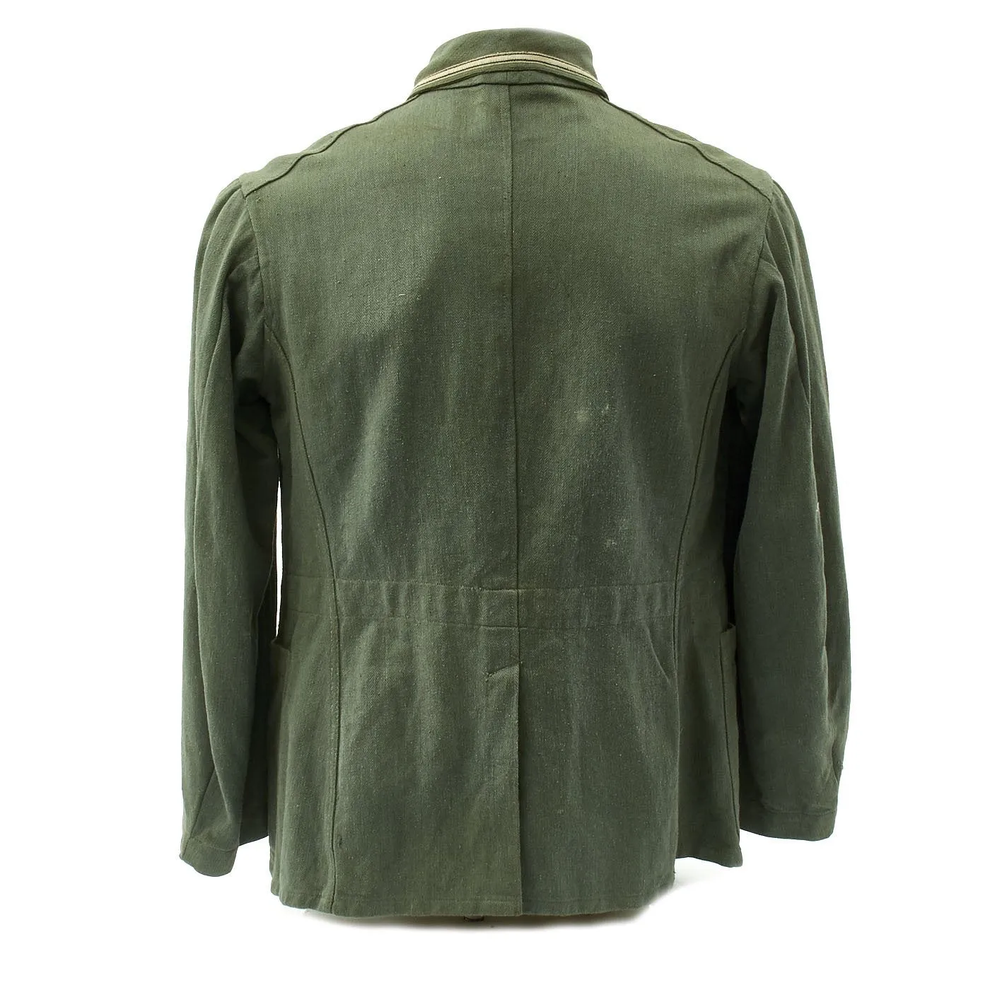 Original German WWII Army Sergeant HBT Drilljacke - 1941