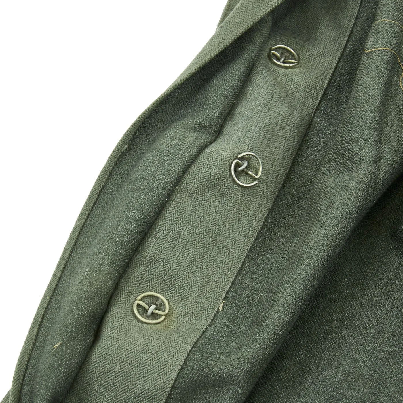 Original German WWII Army Sergeant HBT Drilljacke - 1941