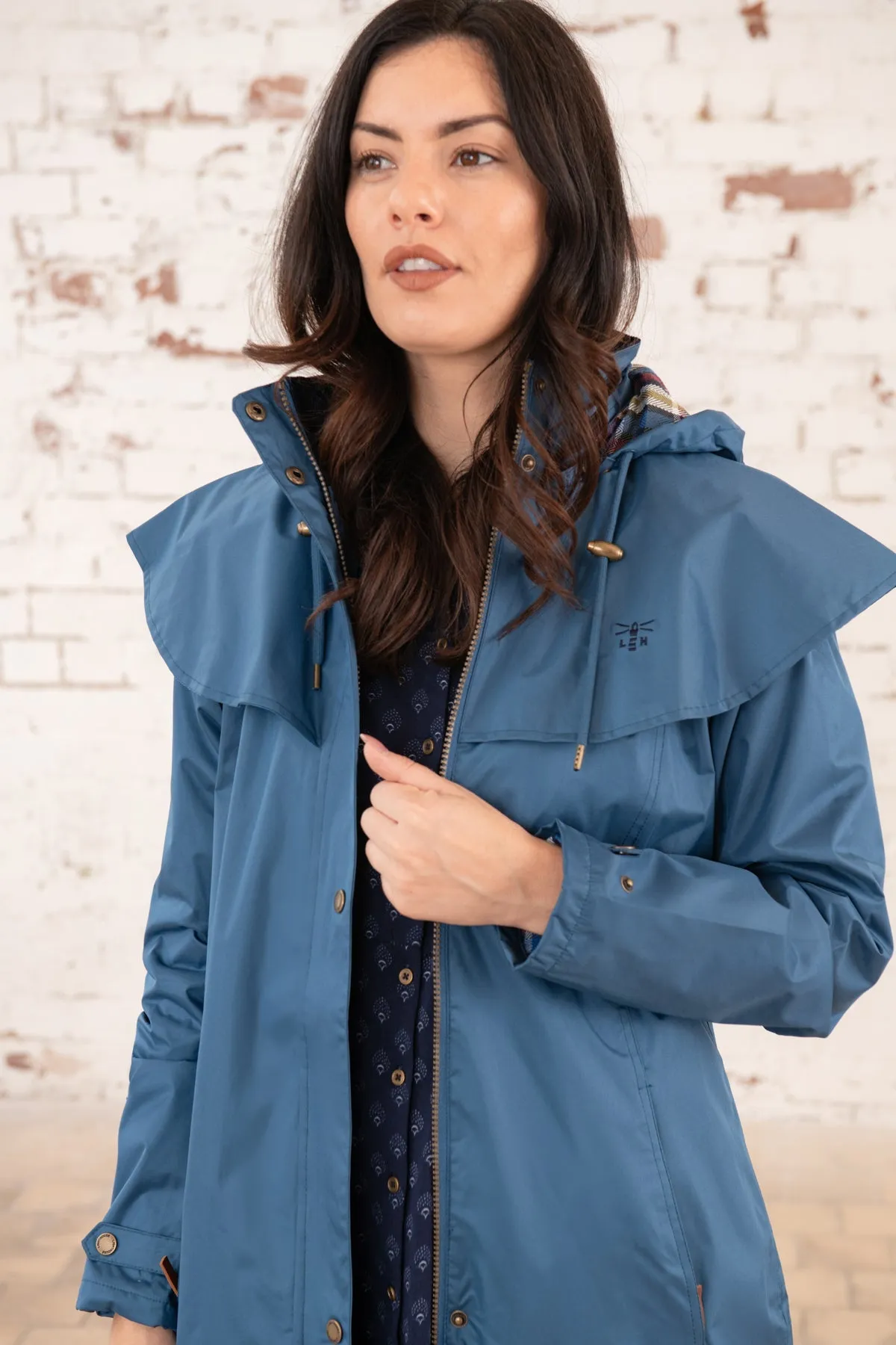 Outback Full Length Waterproof Raincoat - Deep Sea