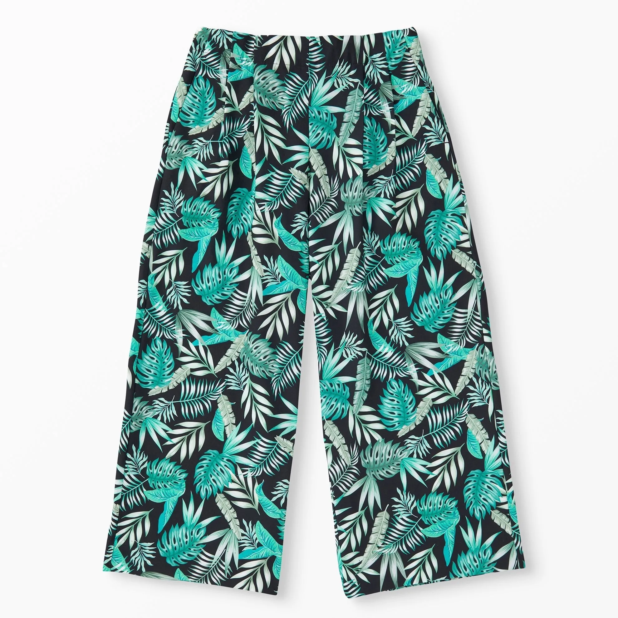 Palm Print Culottes