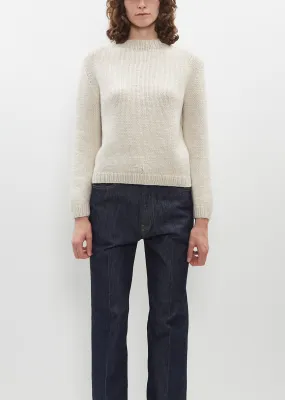 Parker Cashmere Sweater — Latte