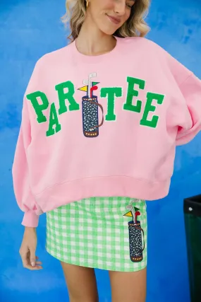 PARTEE PINK PULLOVER