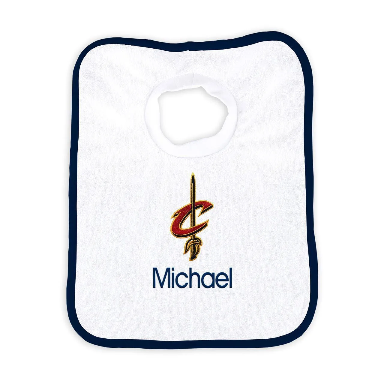 Personalized Cleveland Cavaliers Pullover Bib