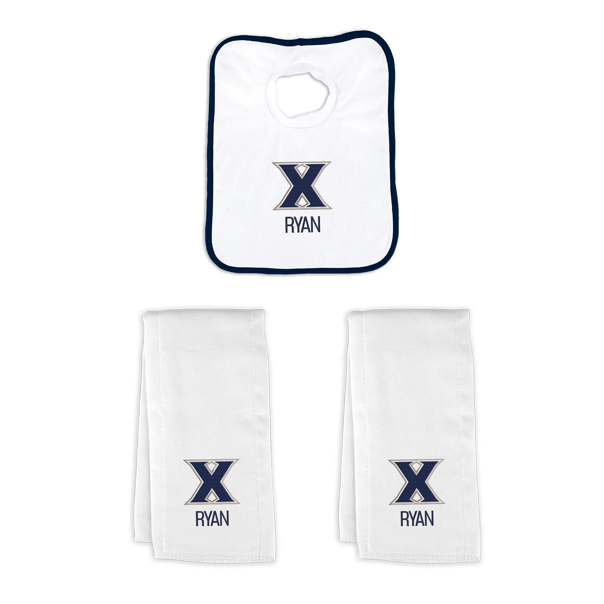 Personalized Xavier Musketeers Small Basket - 4 Items