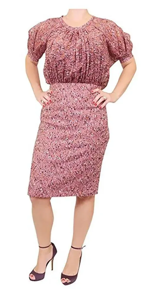 Piazza Sempione Speckled Tweed Dress