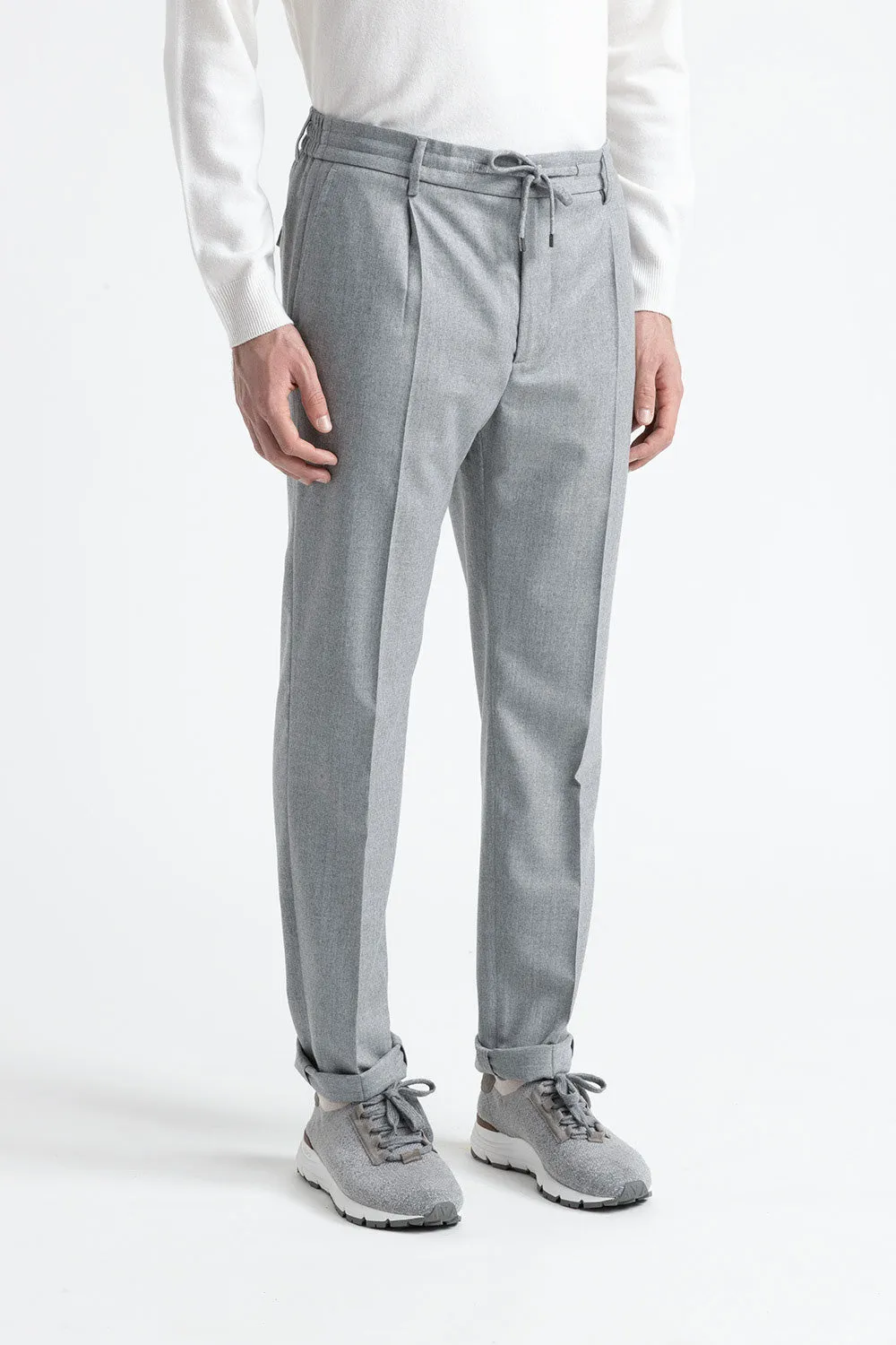 Pure new wool joggers