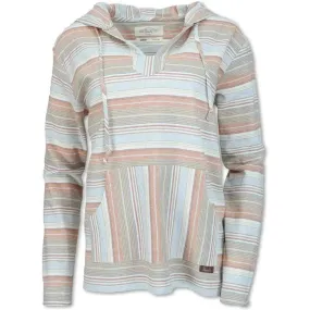 Purnell Women's Striped Flax Blend Pullover