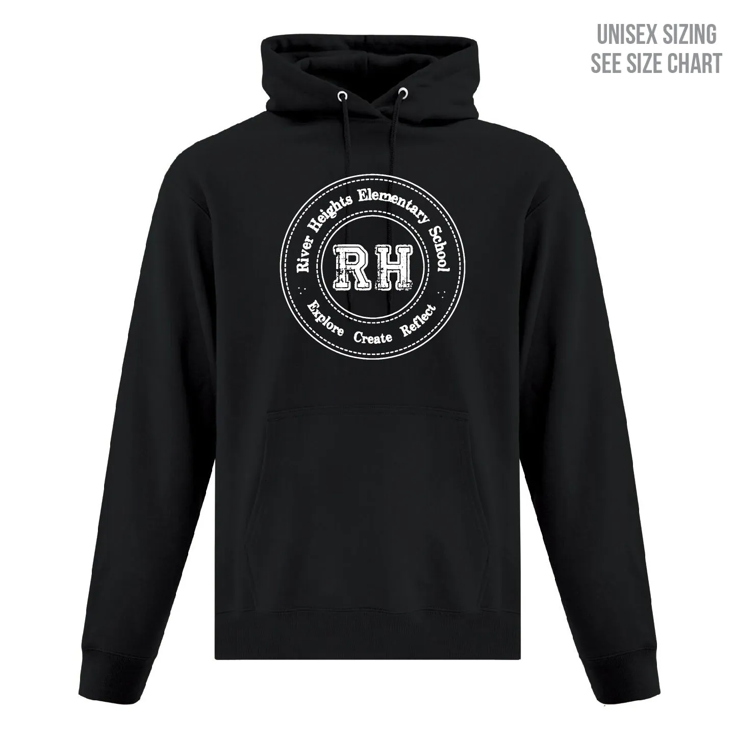 River Heights Unisex Pullover Hoodie (RHEST001-F2500)