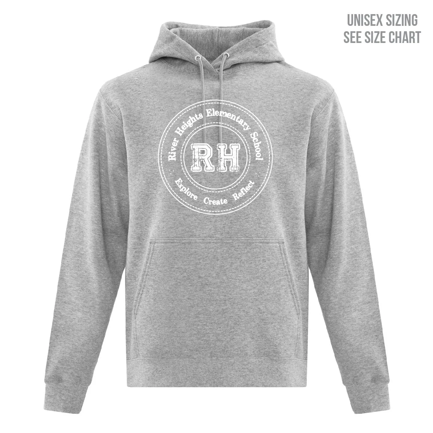 River Heights Unisex Pullover Hoodie (RHEST001-F2500)