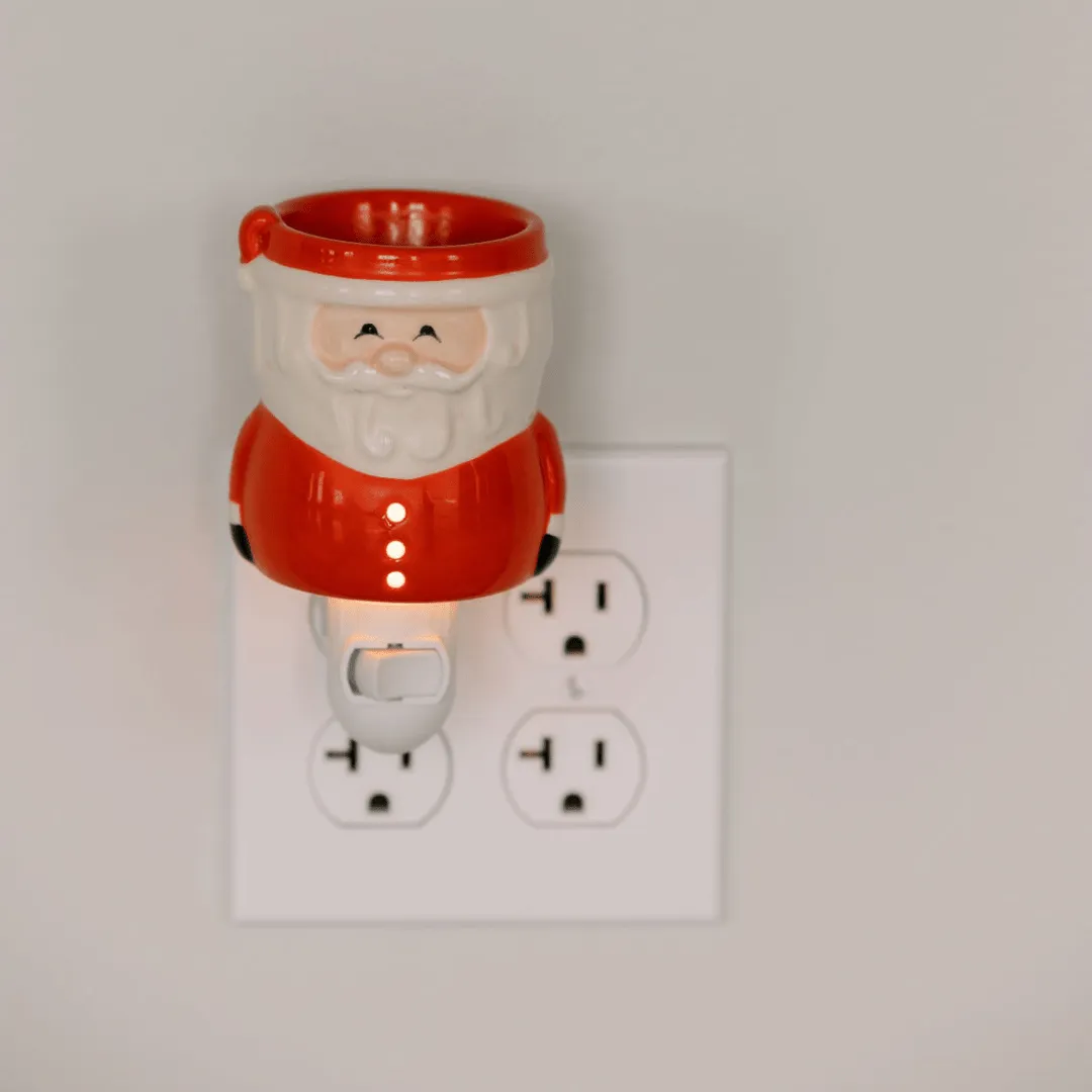 Santa Plug-In Tart Warmer, Including Safety Timer