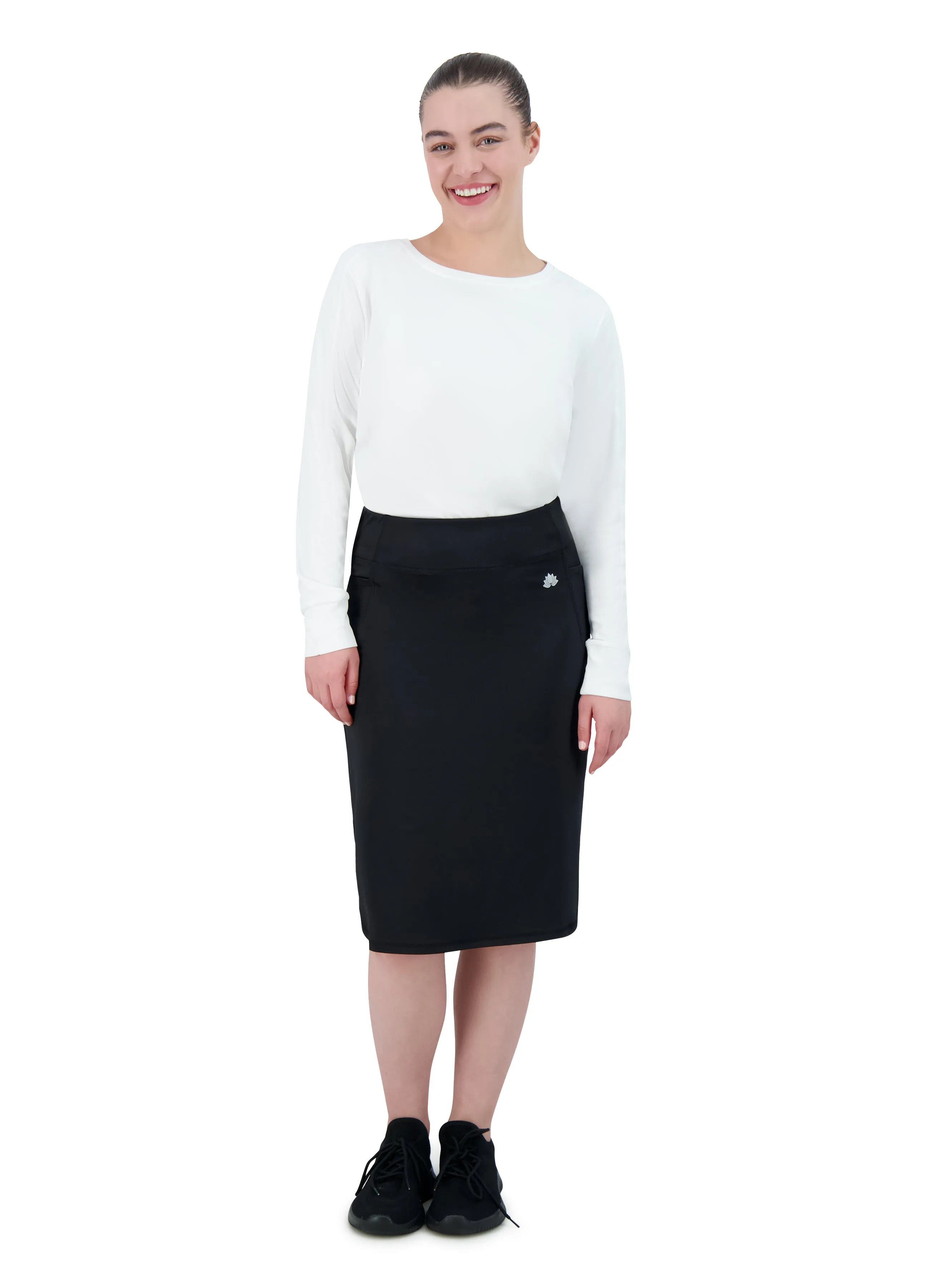 Sport Pocket Skirt 24"-Black