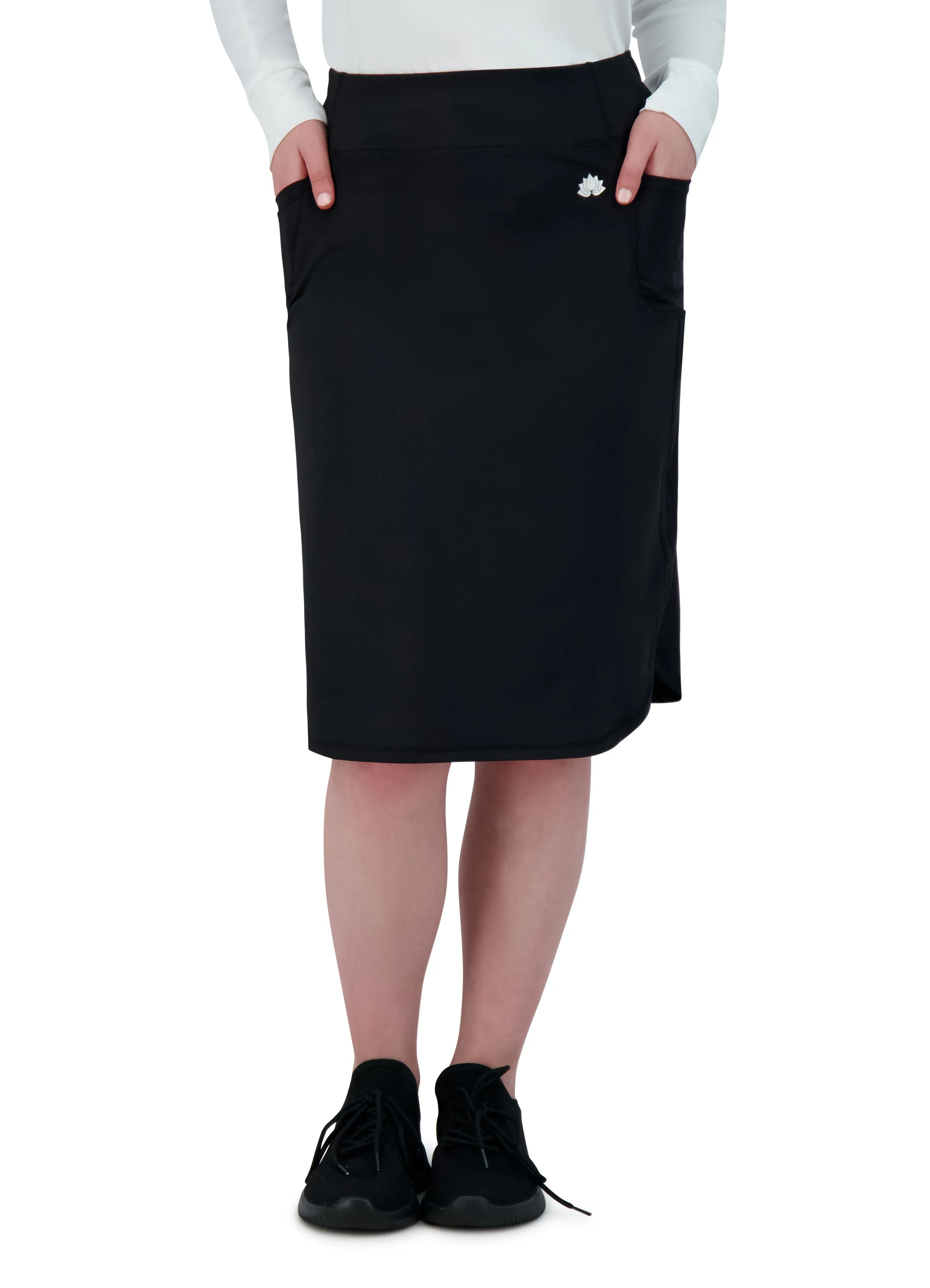 Sport Pocket Skirt 24"-Black