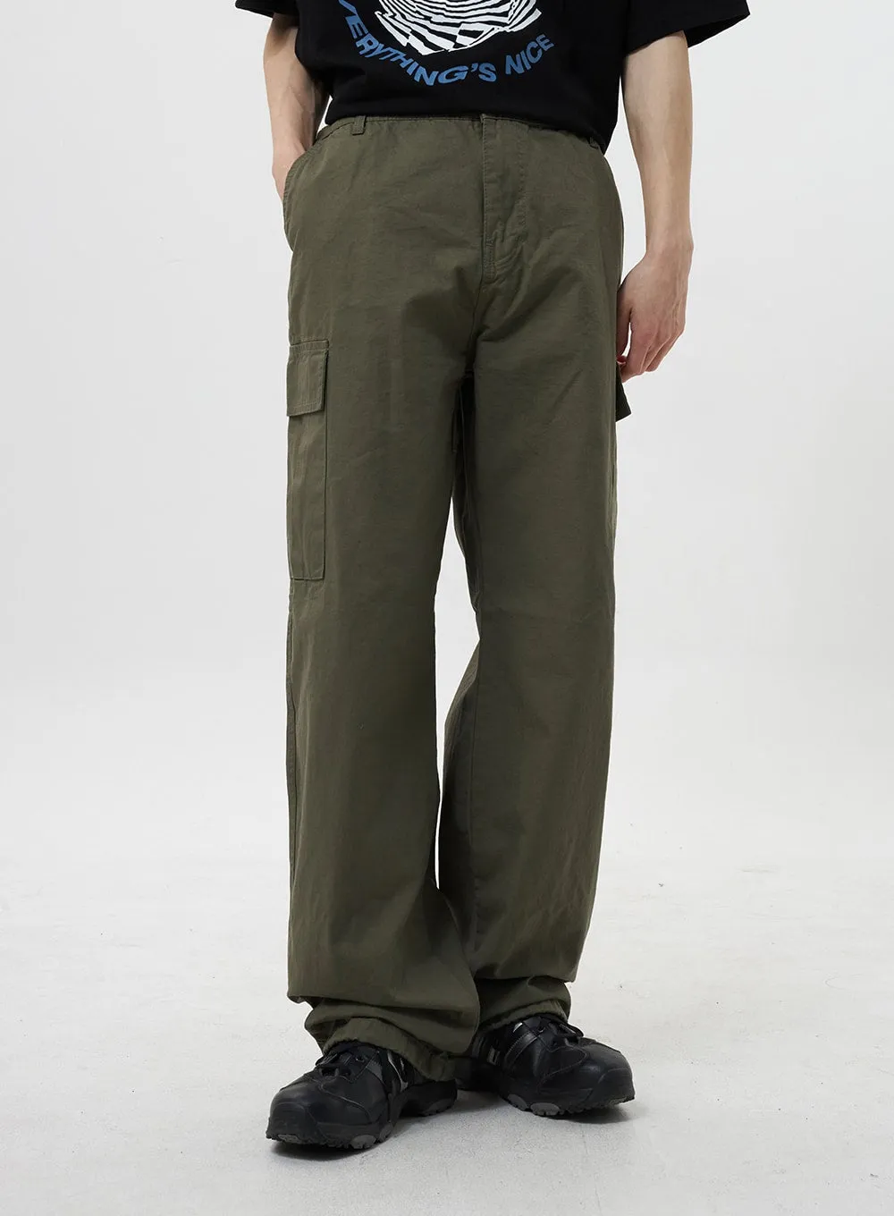 String Cargo Pants Unisex CS02