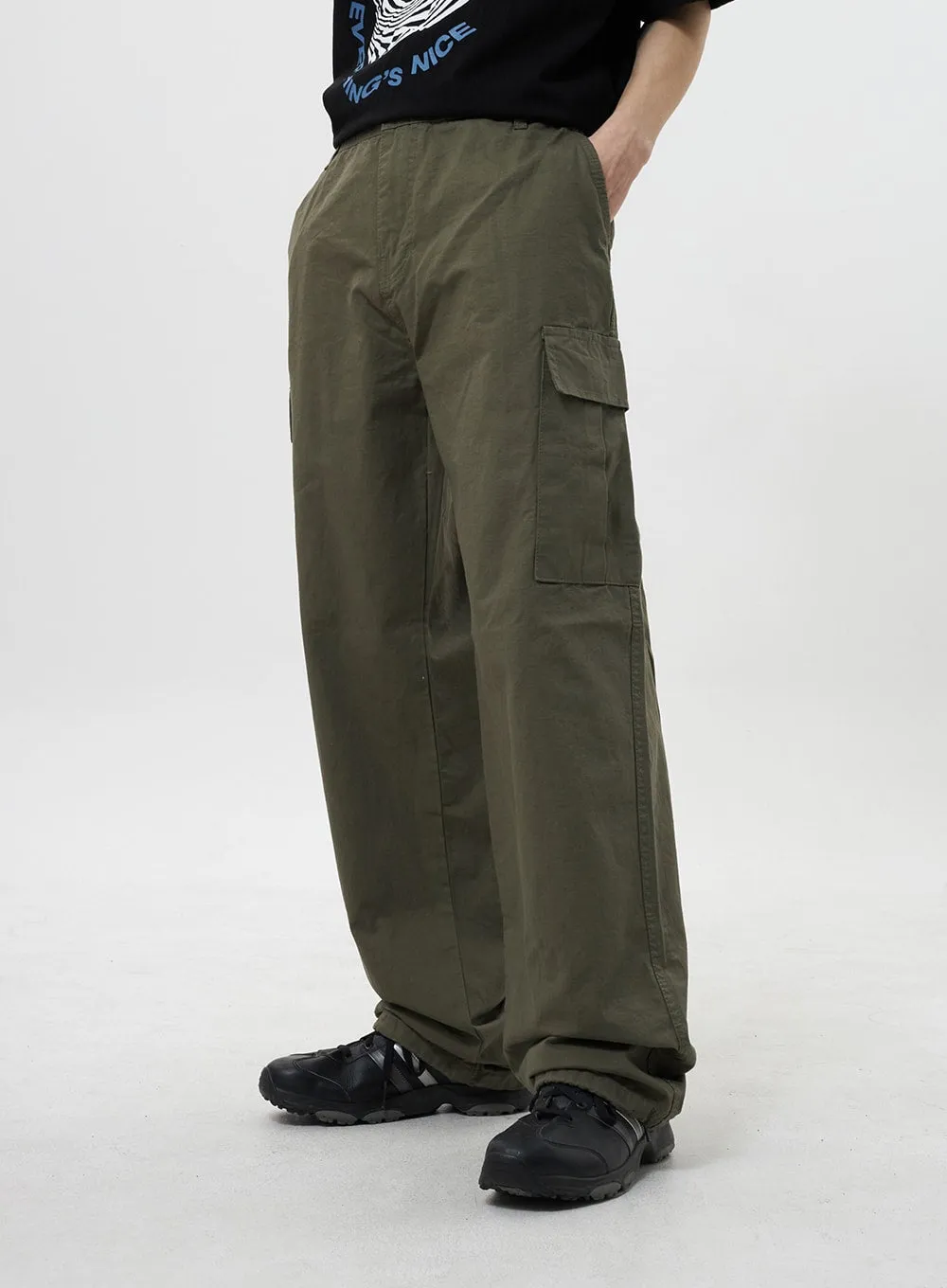 String Cargo Pants Unisex CS02