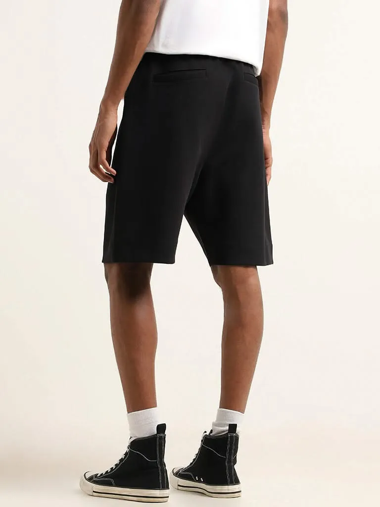 Studiofit Black Relaxed Fit Shorts