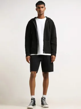 Studiofit Black Relaxed Fit Shorts