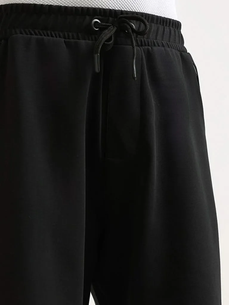 Studiofit Black Relaxed Fit Shorts