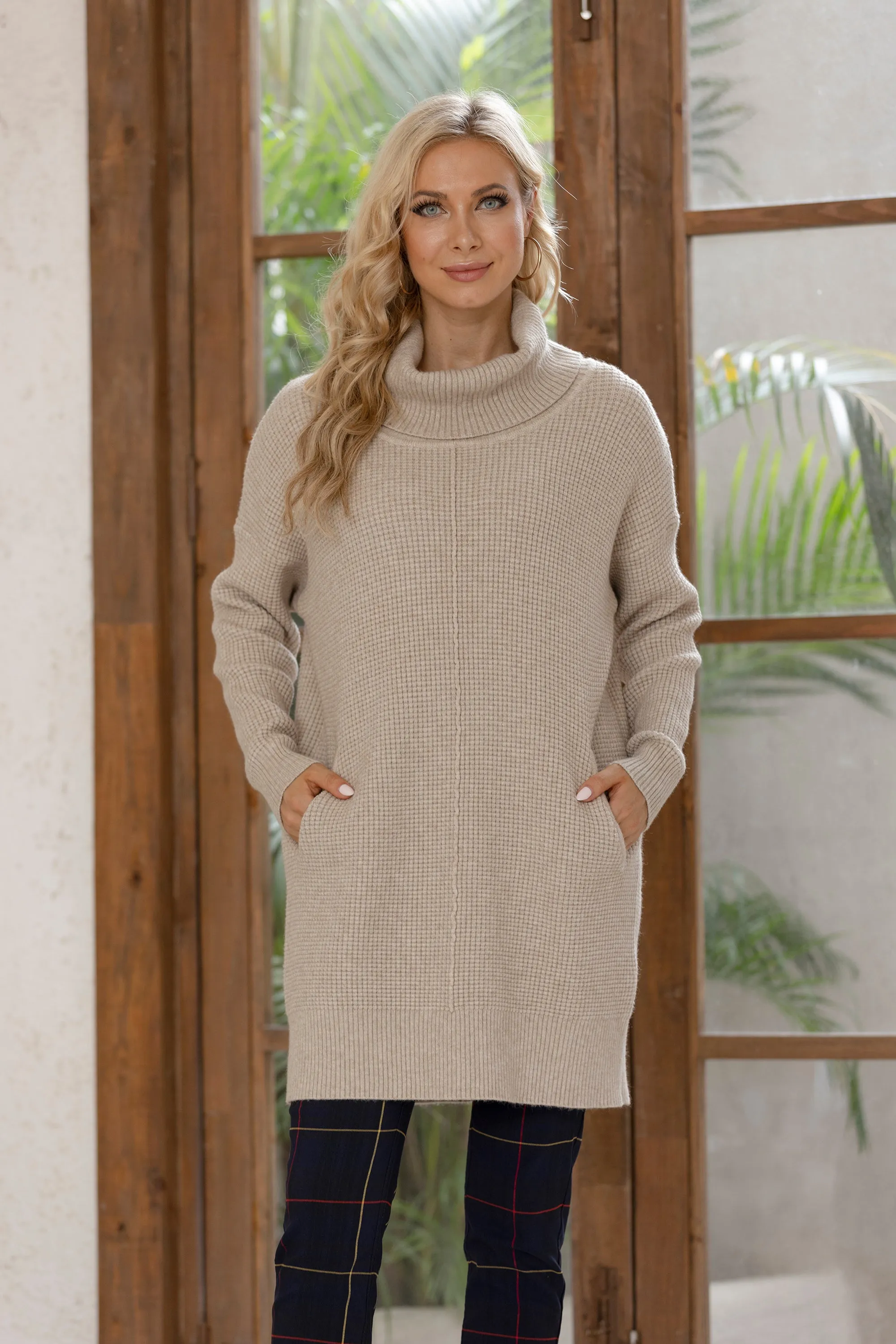 Suzanne's Waffle Knit Tunic