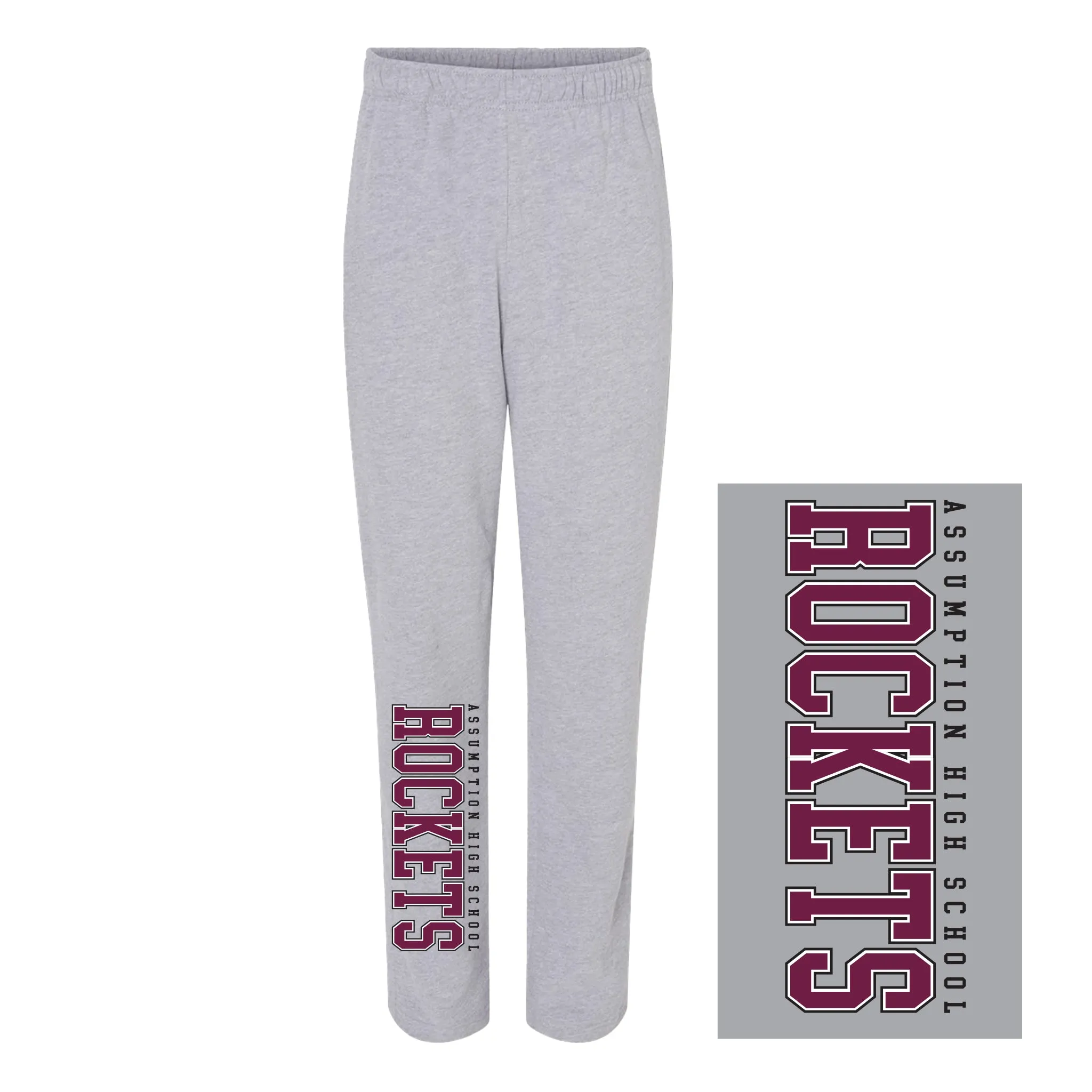 Sweatpants - Grey - AHS Rockets