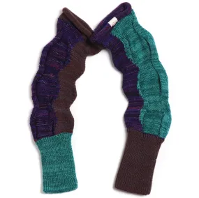 TAMAKI NIIME Knit Arm Warmers - Choco Mix